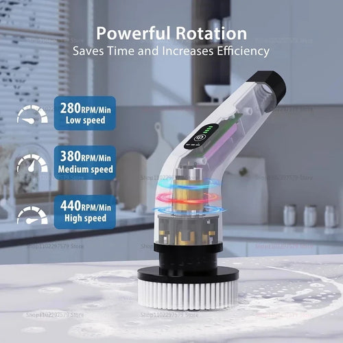 Electric Spin Scrubber